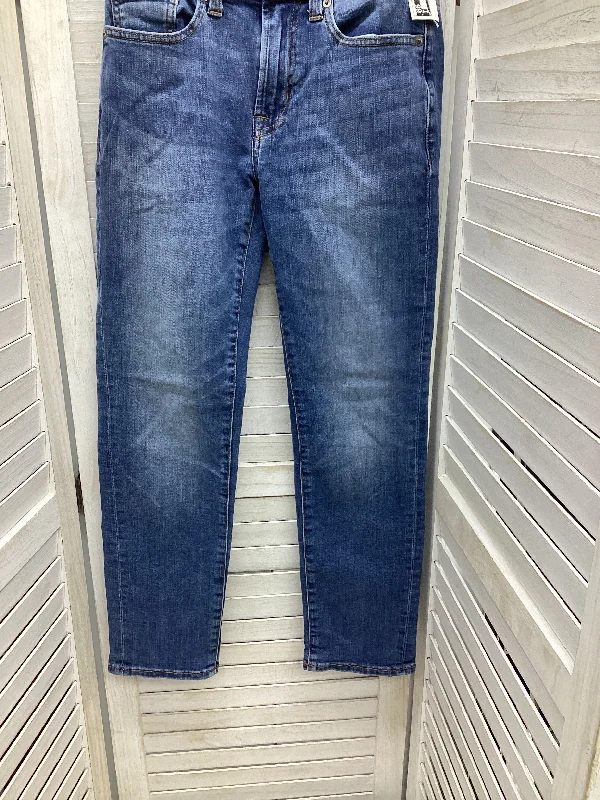 Classic Retro Jeans Skinny By American Eagle In Blue Denim, Size: 26