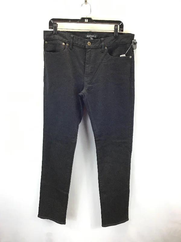 Playful Style Jeans Skinny By J. Crew In Black, Size: 10