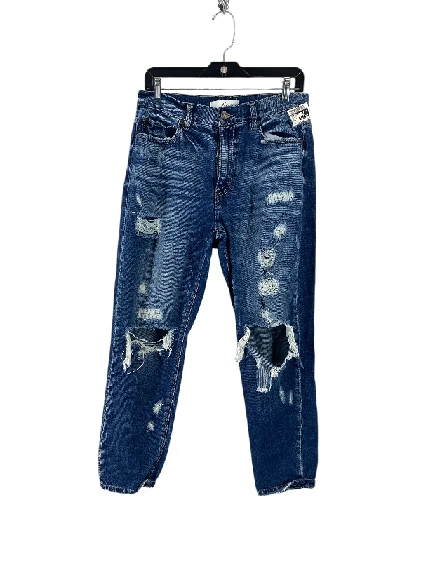 Light Fit Jeans Skinny By Kancan In Blue Denim, Size: L