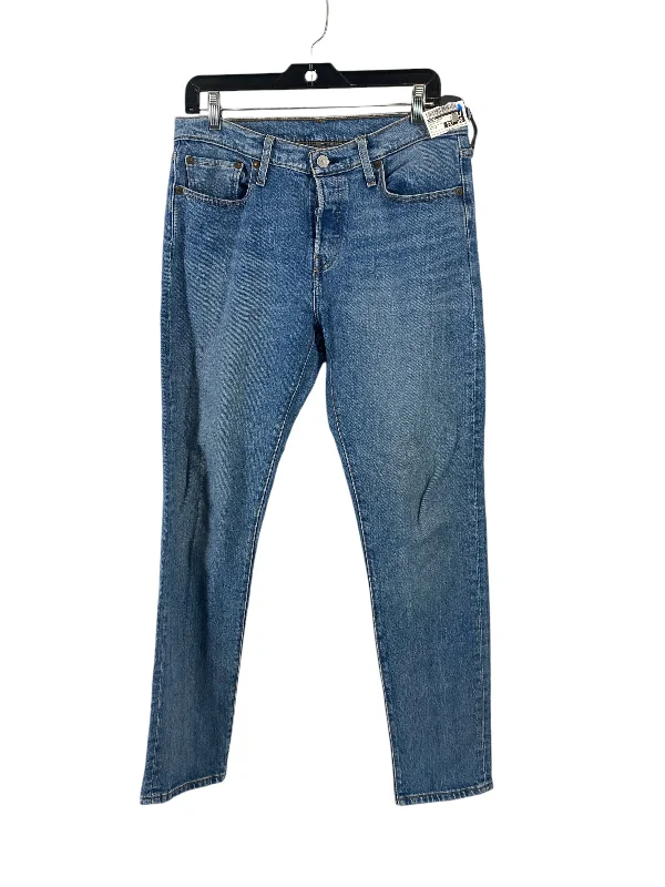 Comfy Chic Wear Jeans Skinny By Levis In Blue Denim, Size: 6