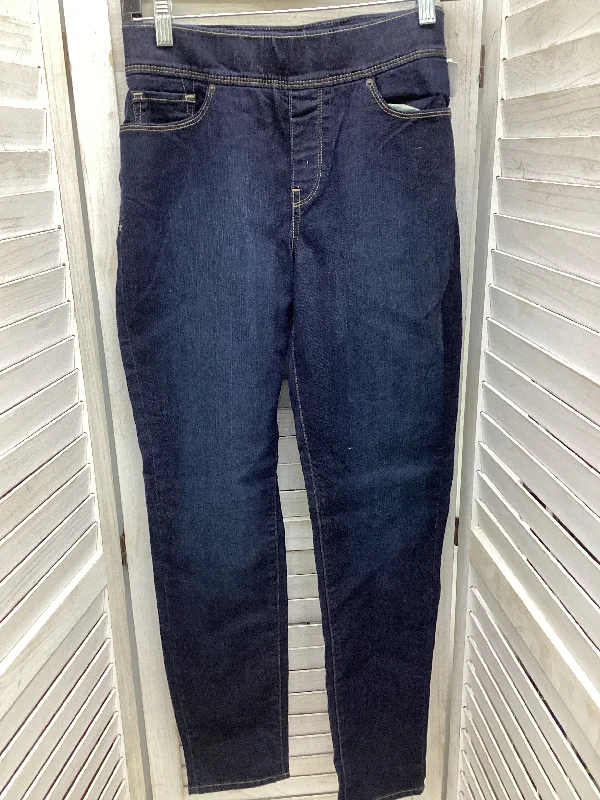 Fashionable Comfort Jeans Skinny By Levis In Blue Denim, Size: 8