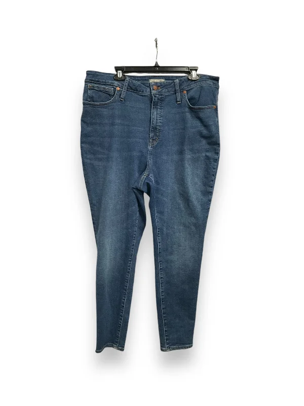 Exclusive Customization Jeans Skinny By Madewell In Blue, Size: 18