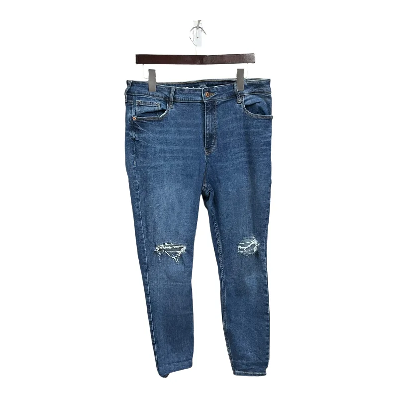 Soft Layers Jeans Skinny By Old Navy In Blue Denim, Size: 14