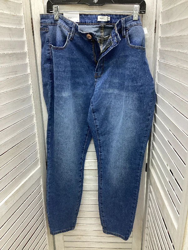 Casual Chic Looks Jeans Skinny By Rue 21 In Blue Denim, Size: 18