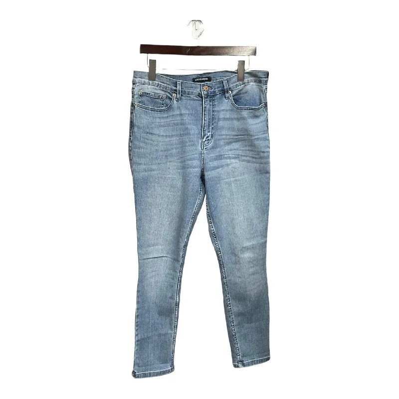 Soft Looks Jeans Straight By Calvin Klein Performance In Blue Denim, Size: 14