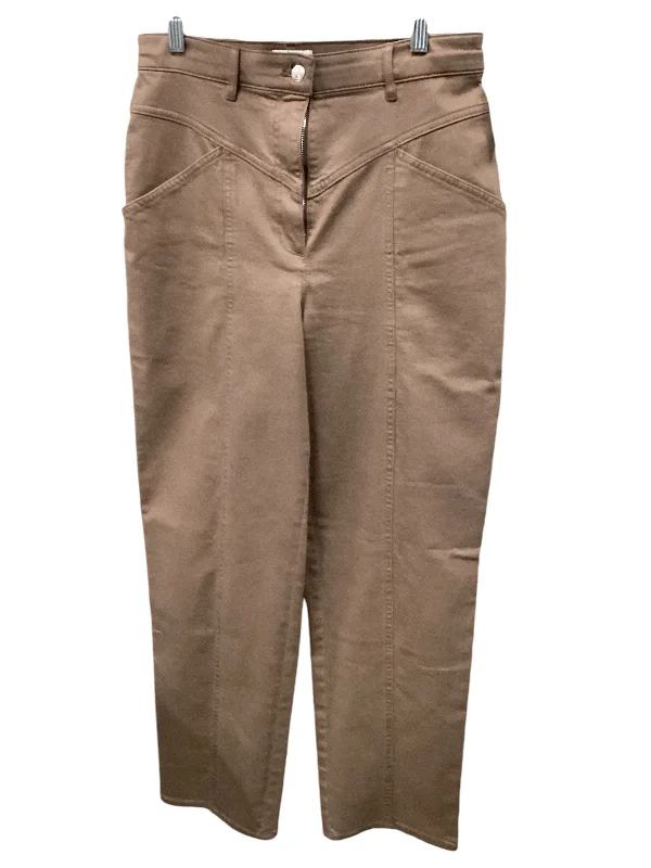 Denim Design Jeans Straight By Cma In Brown, Size: 8