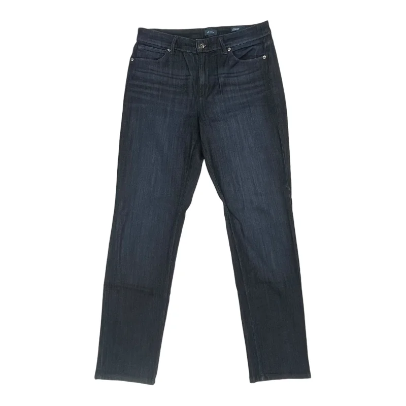 Everyday Comfort Jeans Straight By J. Jill In Blue Denim, Size:8