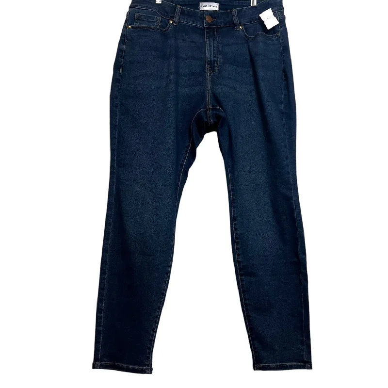 Fashion And Simplicity Jeans Straight By Lane Bryant O In Denim, Size: 18