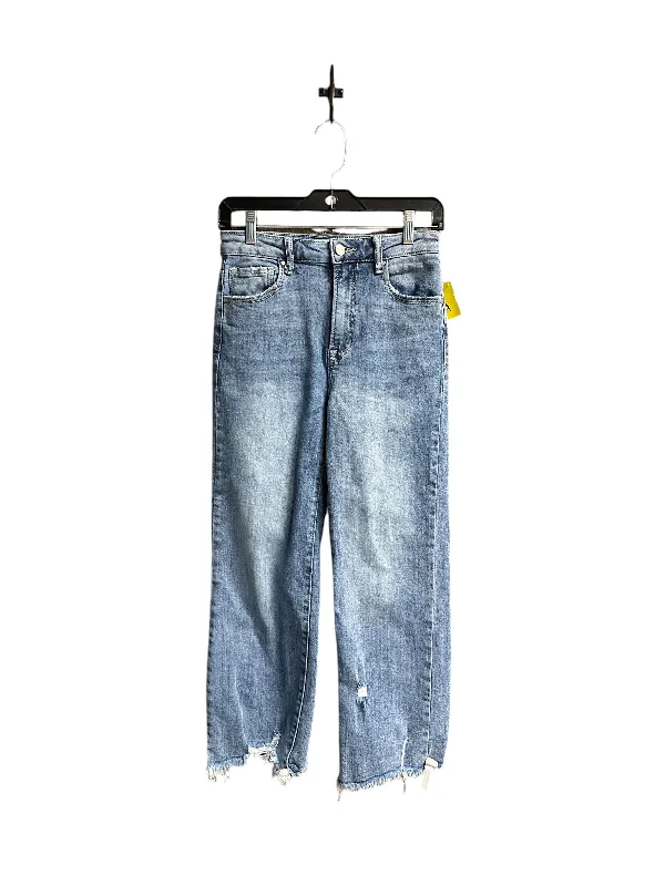 Classic Jeans Straight By Risen In Blue Denim, Size: 4
