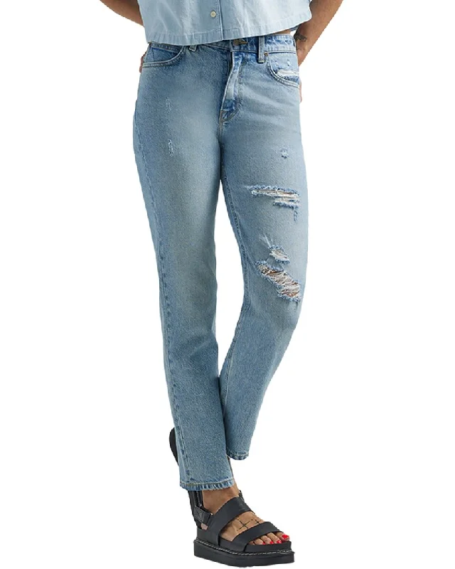 Celebrity Style LEE Stone Frost Carol Straight Jean