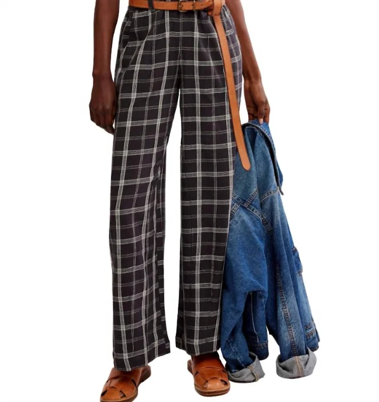 Soft Trends Mara Menswear Overall In Black Combo