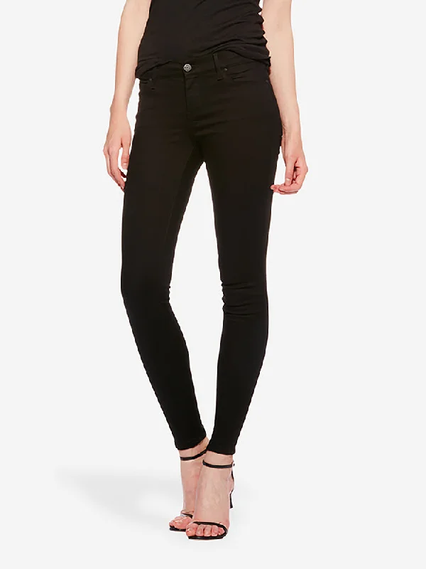Soft Feel Mid Rise Skinny Bond Jeans
