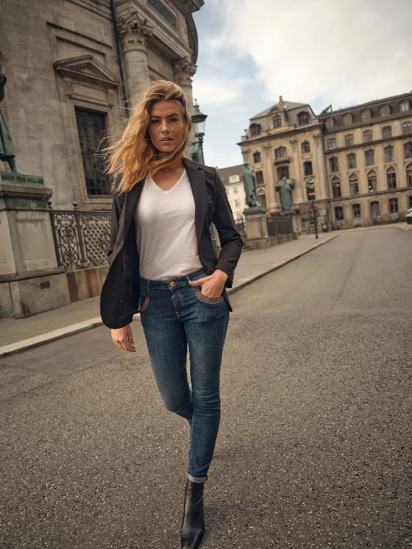 Fashion Wear MMNaomi Shade Blue Jeans
