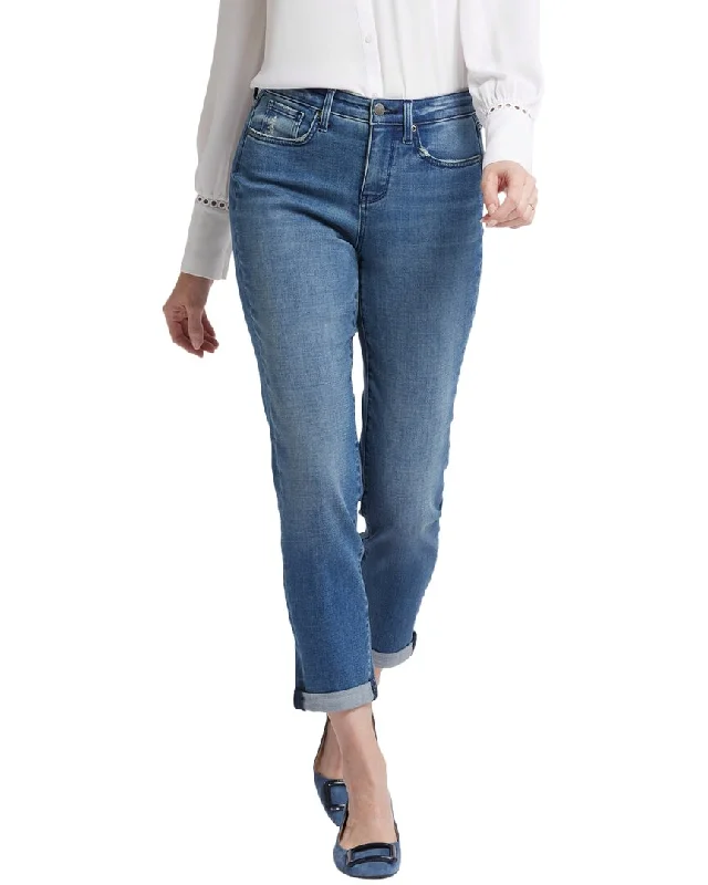 Casual And Comfortable NYDJ Margot Cascade Wave Girlfriend Jean