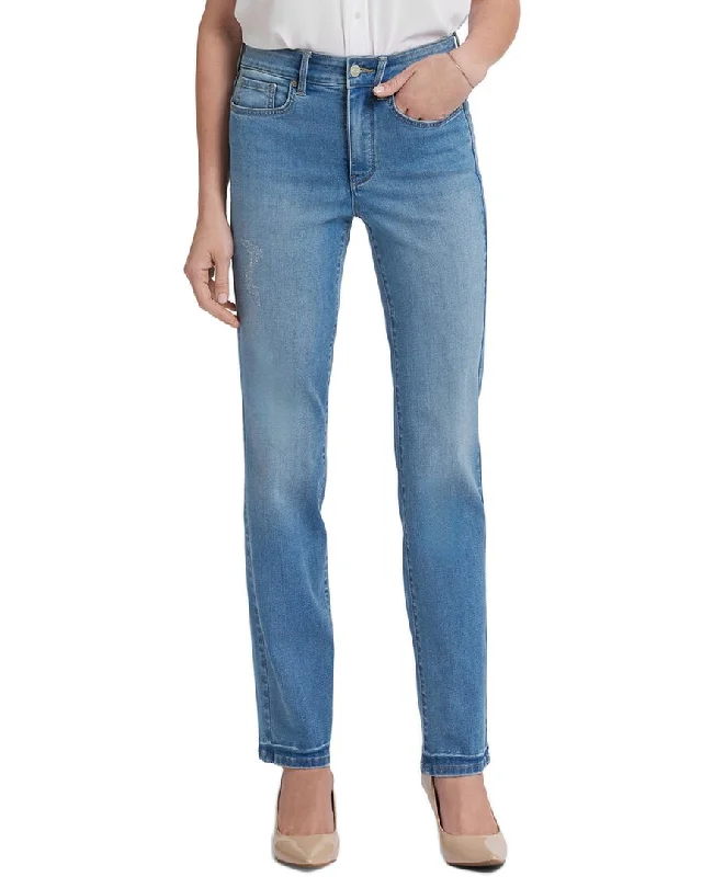 Sexy Fun NYDJ Marilyn Riviera sky Straight Leg Jean