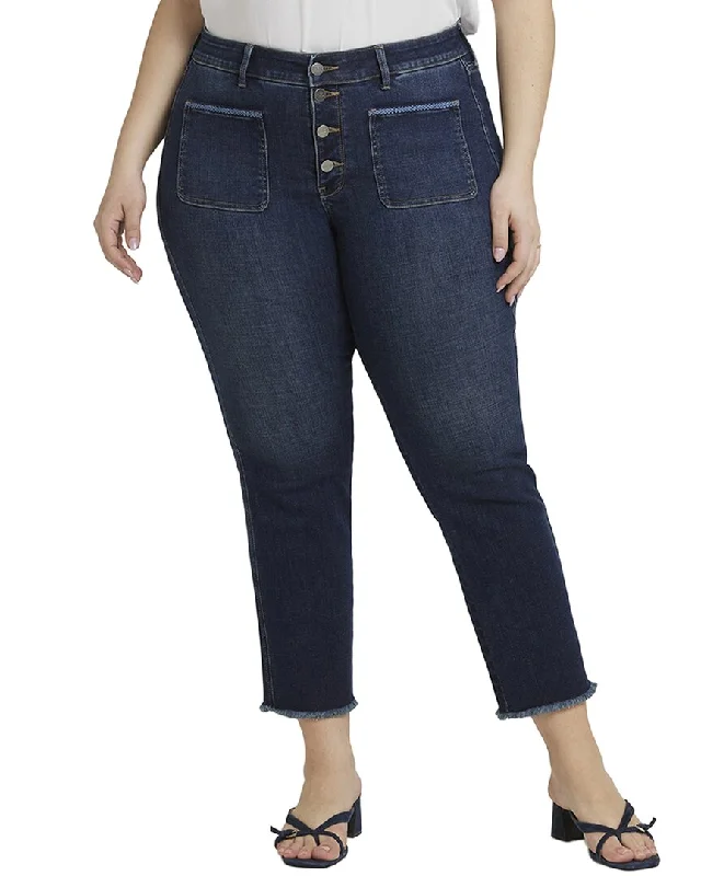 Noble And Elegant NYDJ Plus Marilyn Lotus Gardens Straight Leg Jean