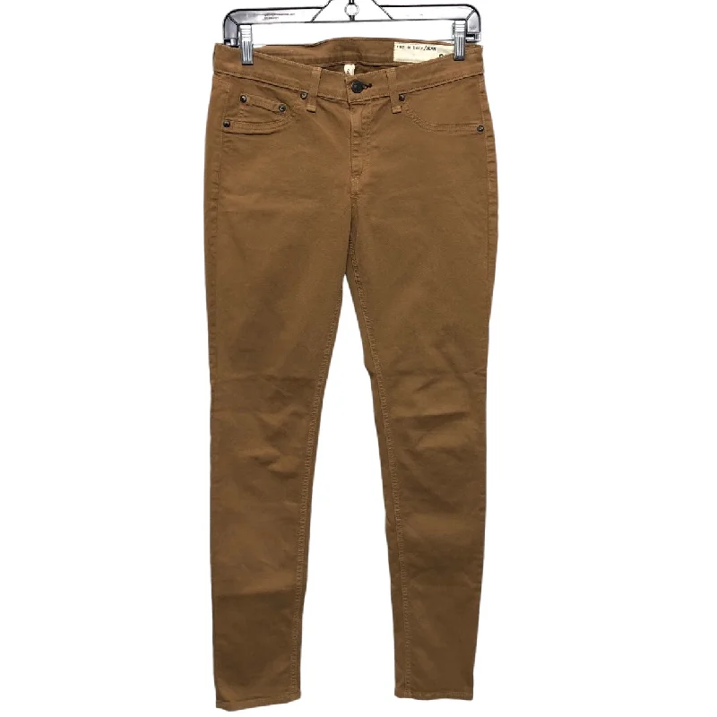 Cozy Street Style Pants Leggings By Rag & Bones Jeans In Tan, Size: 6