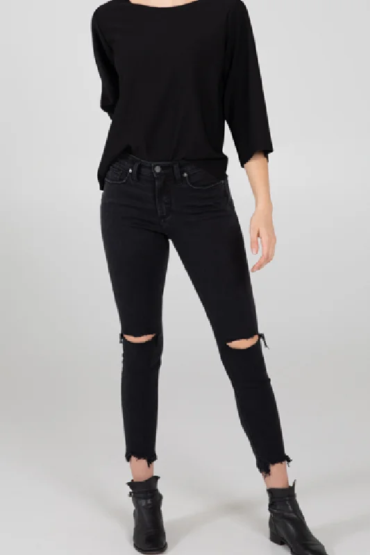 Unique Fashion Silver Most Wanted Skinny Jean
