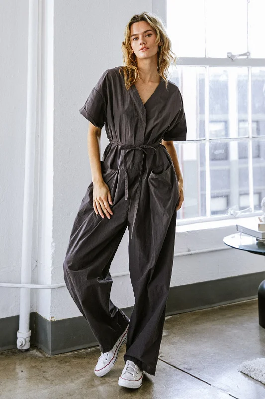 End Of The Year SAY IT AGAIN WOVEN JUMPSUIT