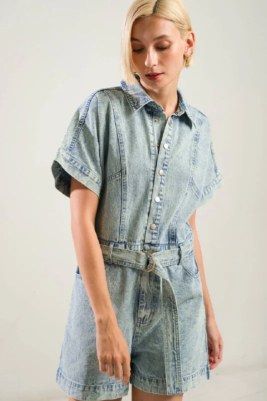 Classic Series COUNTRYSIDE CHARM DENIM ROMPER