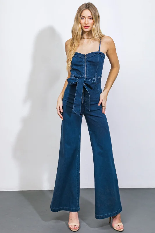 Sporty Wear DRIFT AWAY DENIM JUMPSUIT