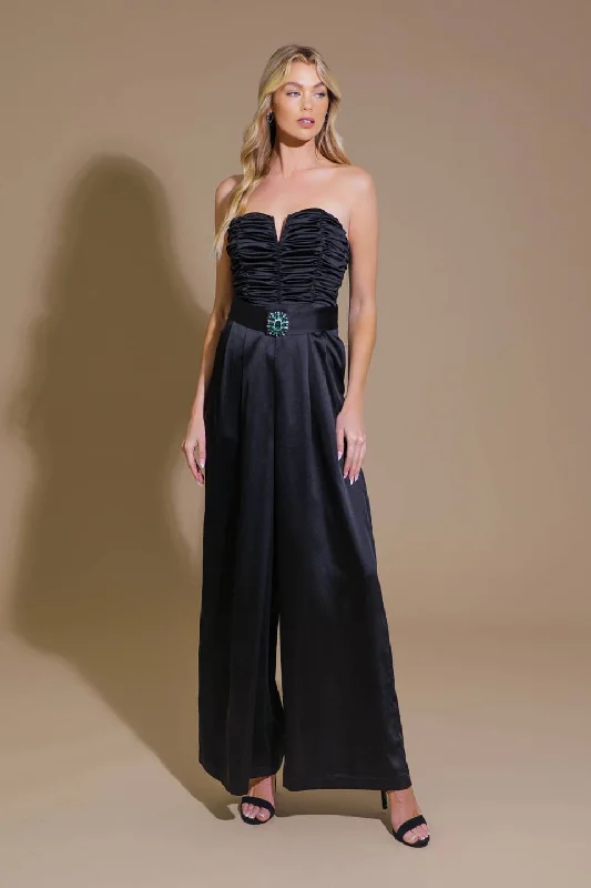 Everyday Comfort LOST IN YOUR EYES WOVEN JUMPSUIT