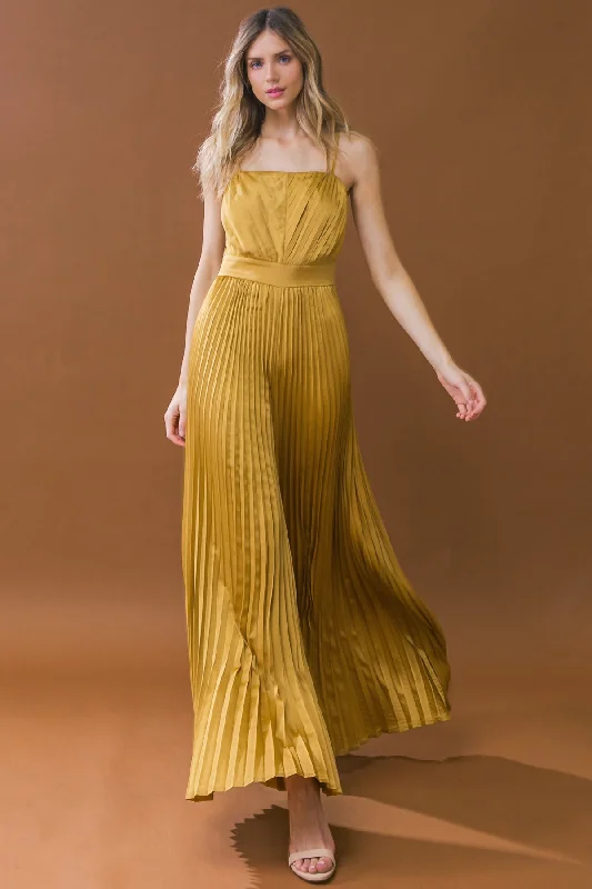 Simple Elegance BLISSFUL LOVE WOVEN JUMPSUIT