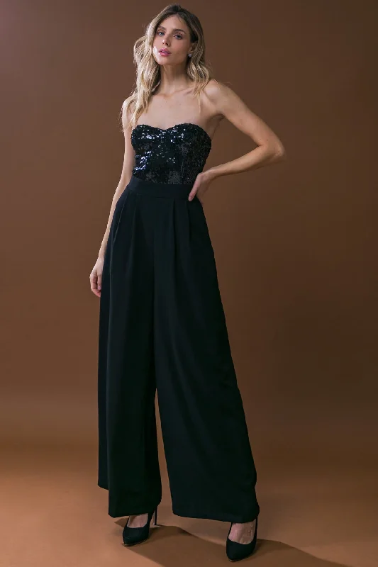 All-Day Comfort RARE BEAUTY HUNTER WOVEN JUMPSUIT