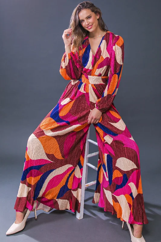 Classic Design SET A TREND PLISSE JUMPSUIT