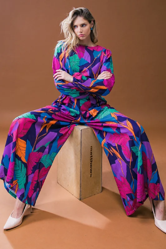 Personalized Design DARE TO TAKE THE WOVEN JUMPSUIT