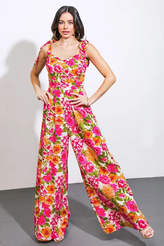Loose Fit BONFIRE WEEKENDS WOVEN JUMPSUIT