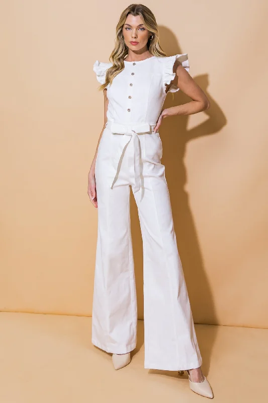 Youthful Style HEADING UPTOWN TWILL JUMPSUIT