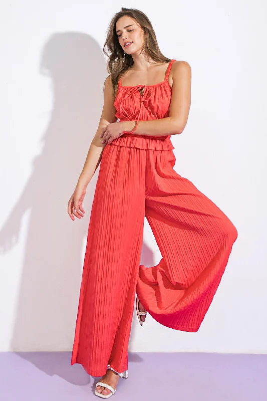 Exquisite Embroidery WITHIN MY HEART WOVEN JUMPSUIT