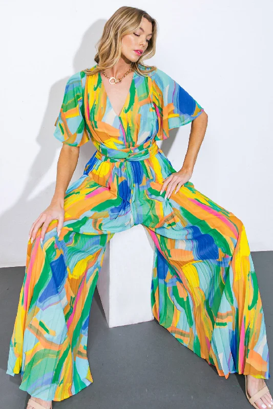 Short Design SPIRIT OF NOEL WOVEN JUMPSUIT