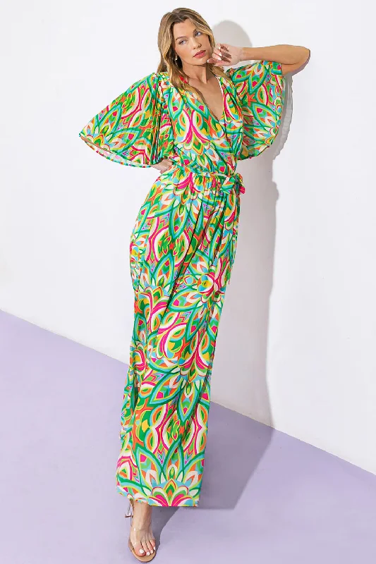 Timeless Style BE THE LOVE WOVEN JUMPSUIT