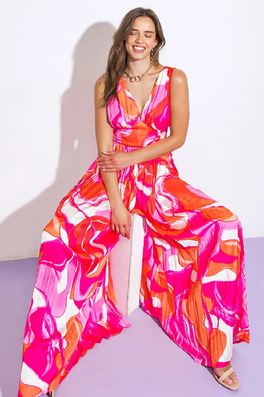British Fashion CHASING YOU WOVEN JUMPSUIT