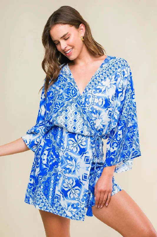 Cozy Look MOMENT MAKER WOVEN ROMPER