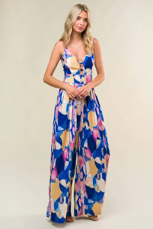 Sweet Breath BRIGHTER SIDE WOVEN JUMPSUIT