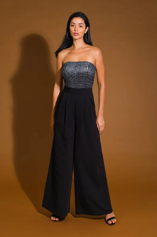 Practical Style GLIMPSE OF GRACE WOVEN JUMPSUIT