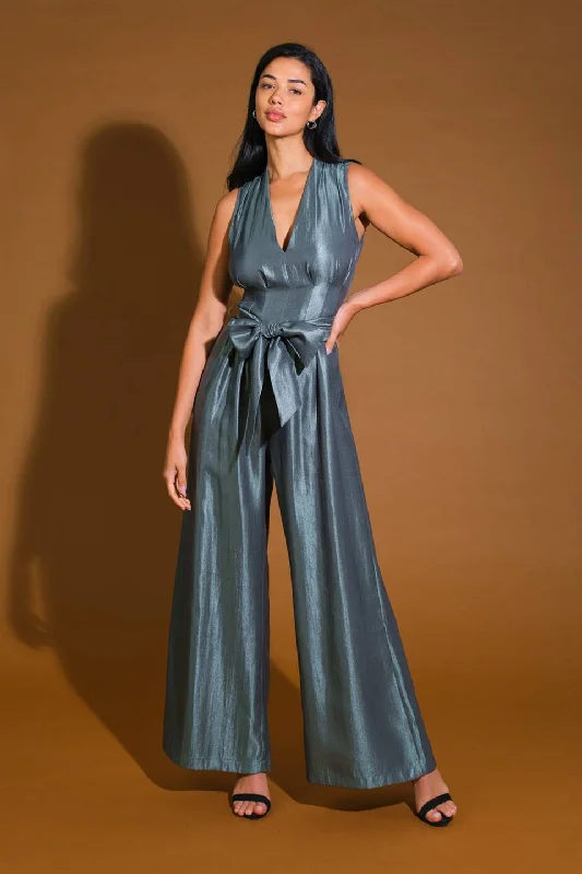 Fashionable Prints ROMANCE IN LOVE WOVEN JUMPSUIT