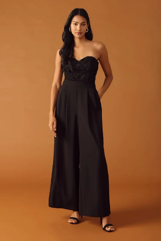 Fashionable Items ALL MY LIFE WOVEN JUMPSUIT