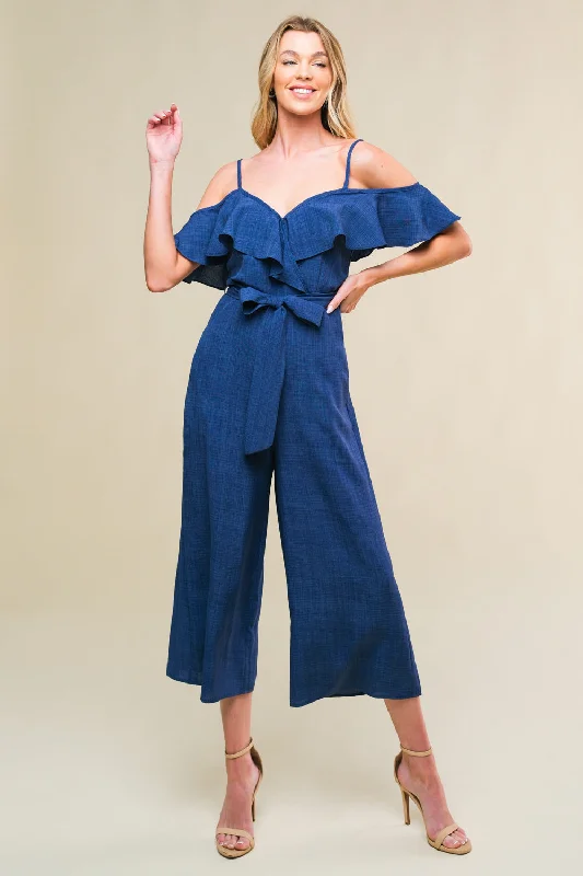Perfect Tailoring SING ME BACK HOME WOVEN JUMPSUIT