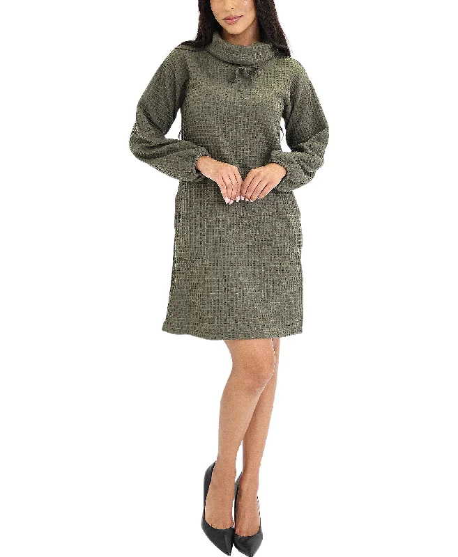 Fashion Expert Waffle Knit Dress