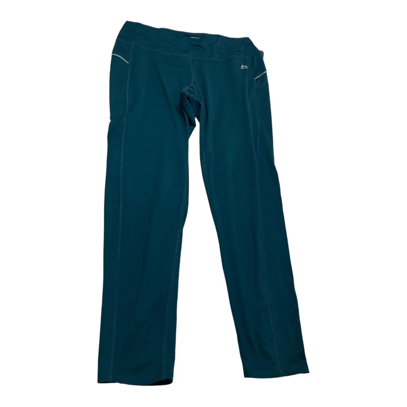 Hiking Boots Athletic Leggings By Rbx In Blue, Size: Xl