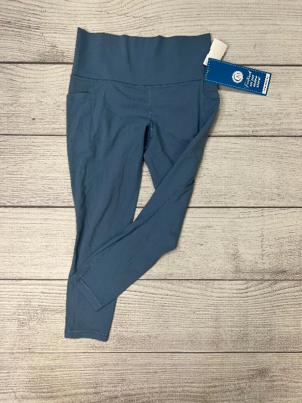 High Street Design Baby Blue Athletic Leggings Athleta, Size S
