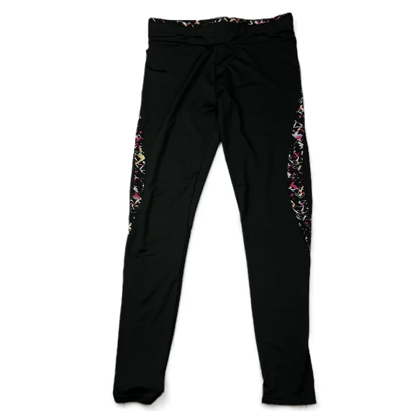 Fashion Must-have Black Athletic Leggings By shosho, Size: Xl