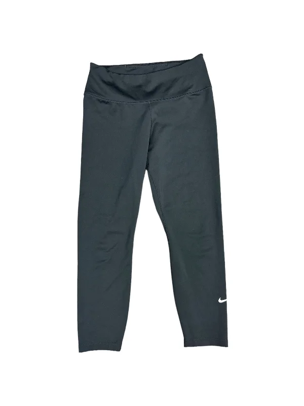 Fashionable In The Times Black Athletic Leggings Nike Apparel, Size S