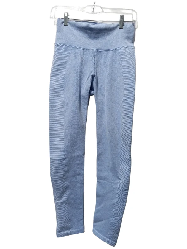 Comfy Chic Blue Athletic Leggings Aerie, Size S
