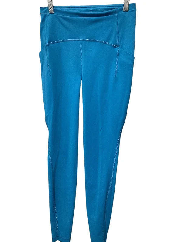 Celebrity Style Blue Athletic Leggings Lululemon, Size 8