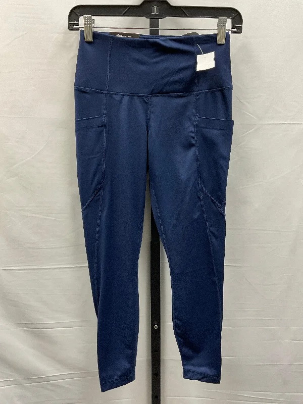Trendy Items Blue Athletic Leggings Members Mark, Size S